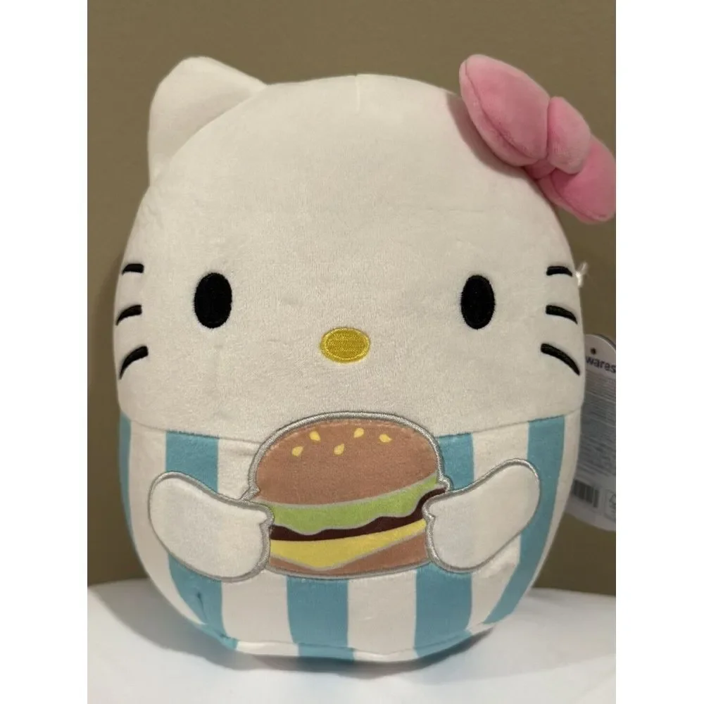 Squishmallows Hello Kitty Holding A Burger‎ 7.5
